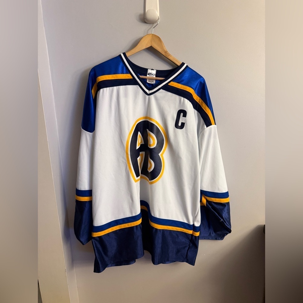Athletic Knit Hockey Jersey – “B” Logo – Captain C – #81 – Size XL